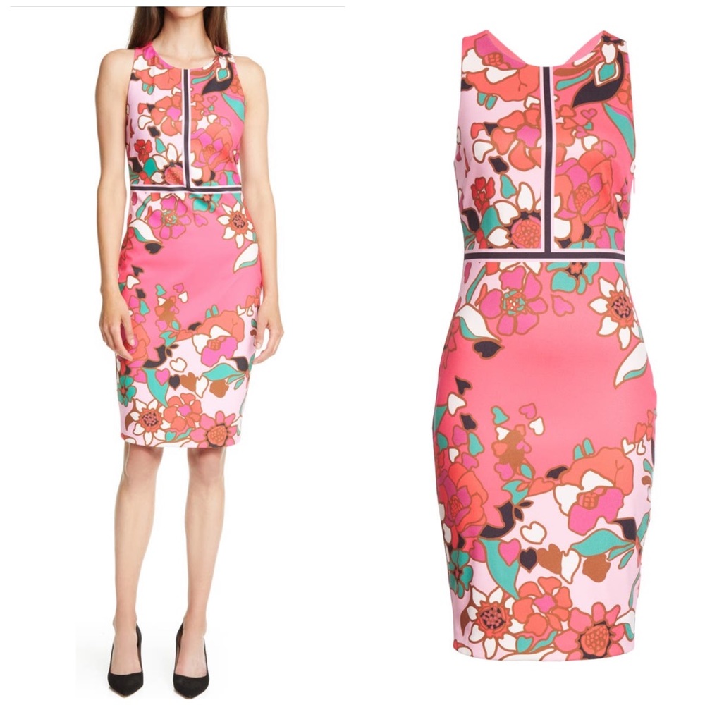 Ted Baker London Marloww Piñata Floral Sheath Dress